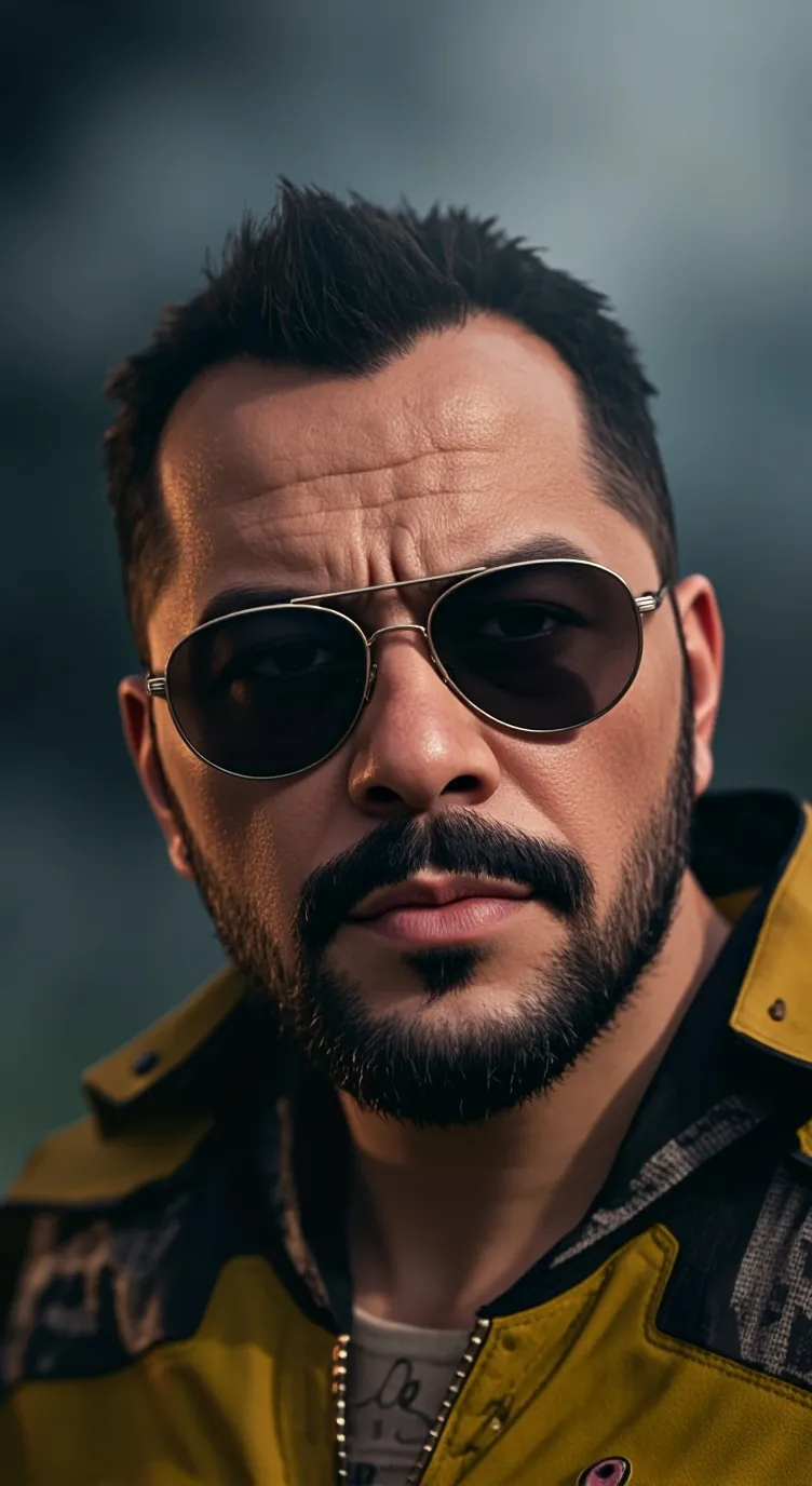 ai character: Biker gang bully background