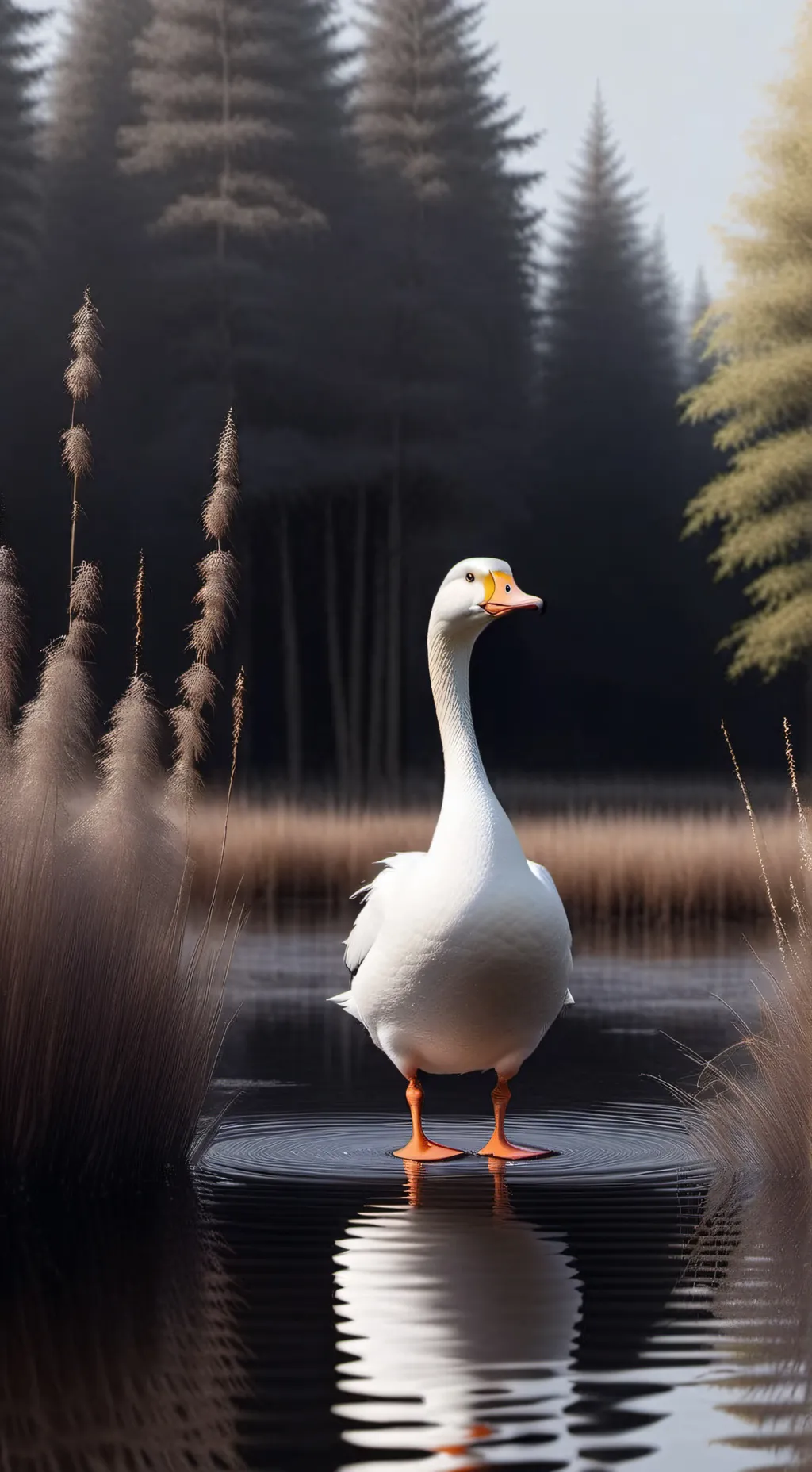 ai character: Quackers background