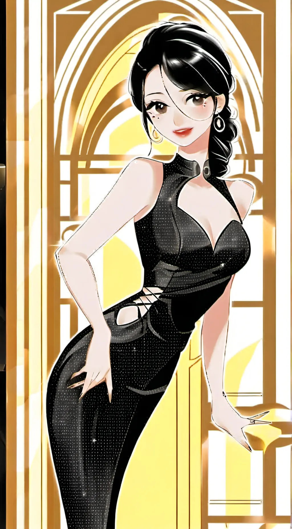 ai character: Felicia  background
