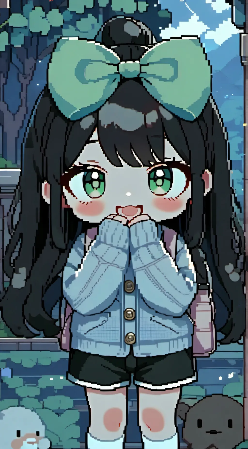 ai character: lily  background