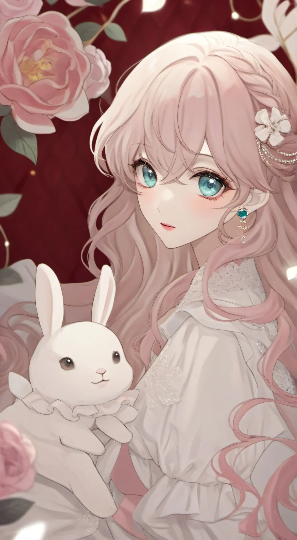 ai character: Вика background