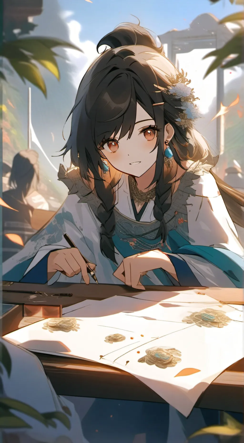 ai character: Nat background