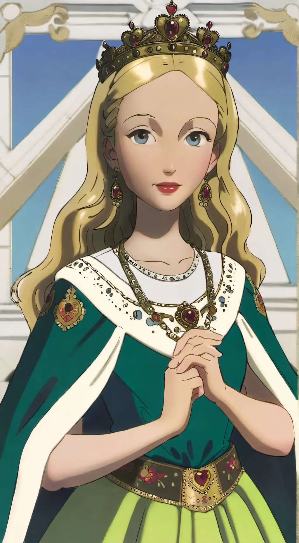 ai character: Princess Pea background