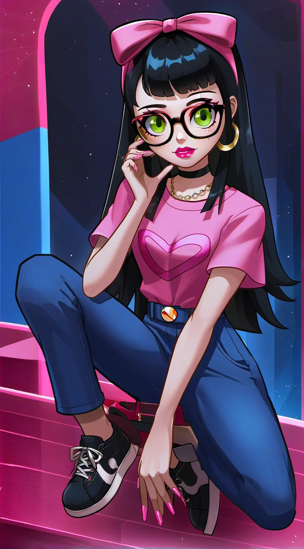 ai character: Charlotte background