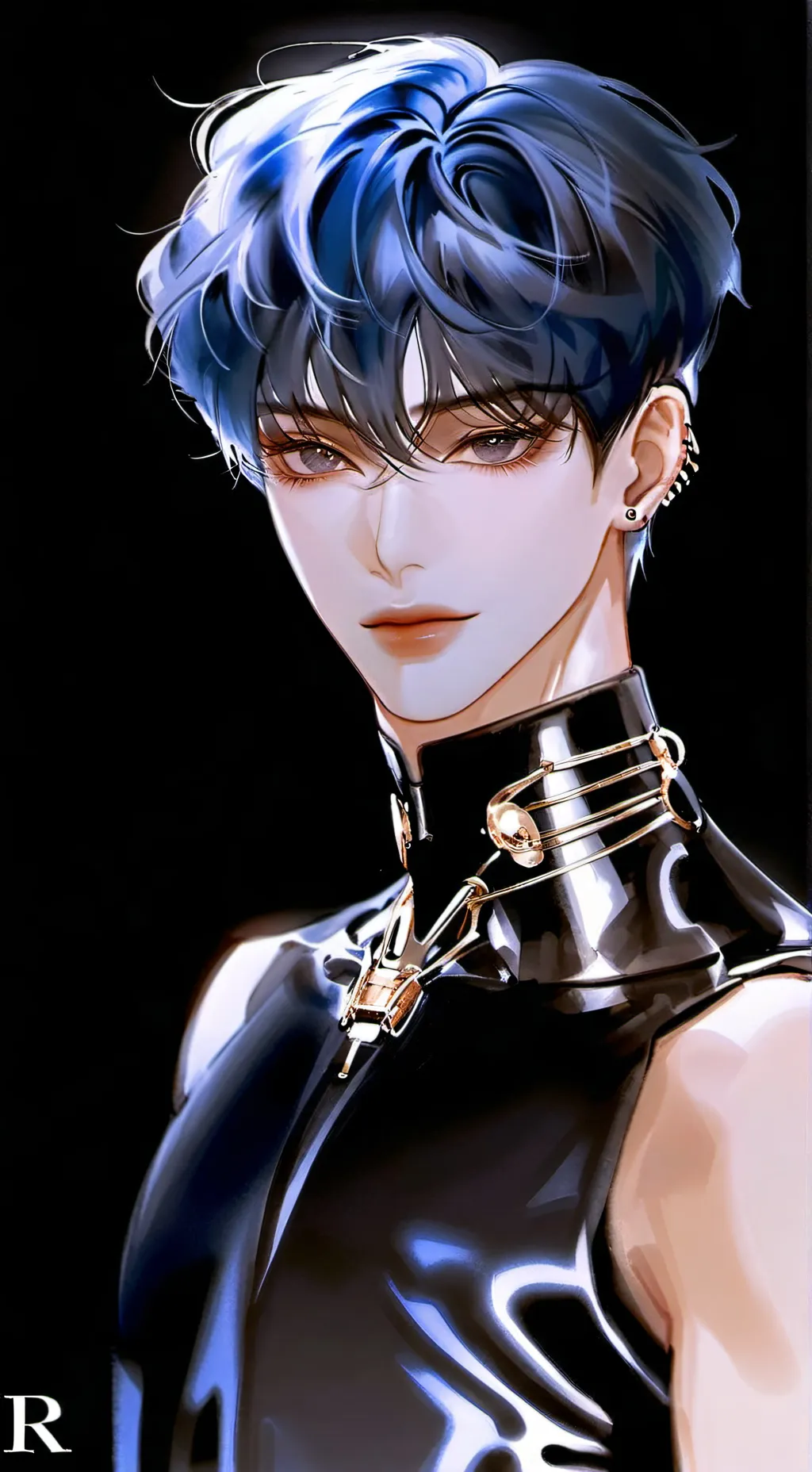 ai character: Maël  background