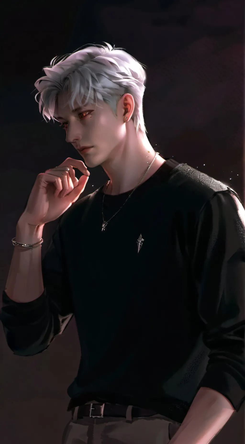 ai character: sylus  background