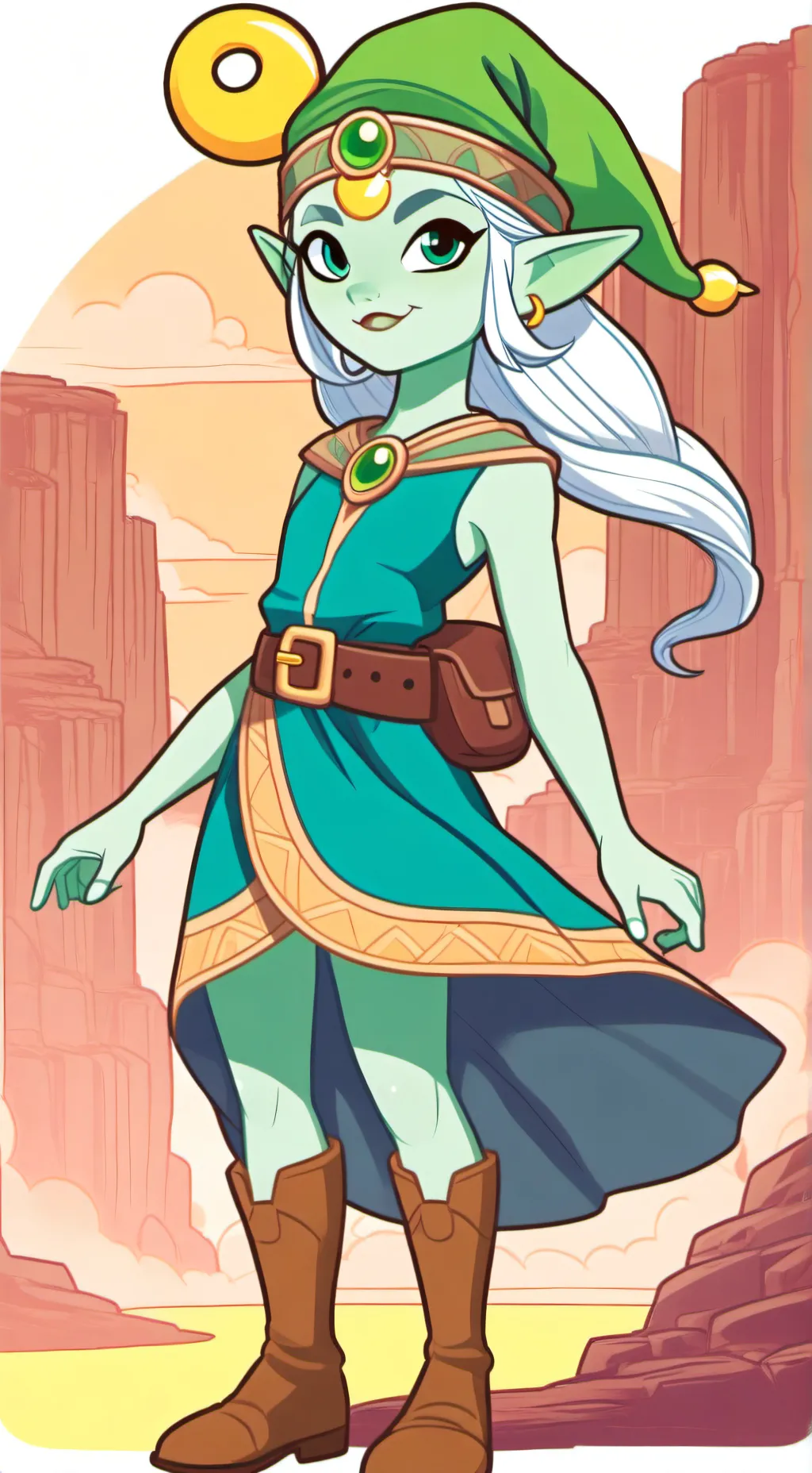 ai character: Canyon  background