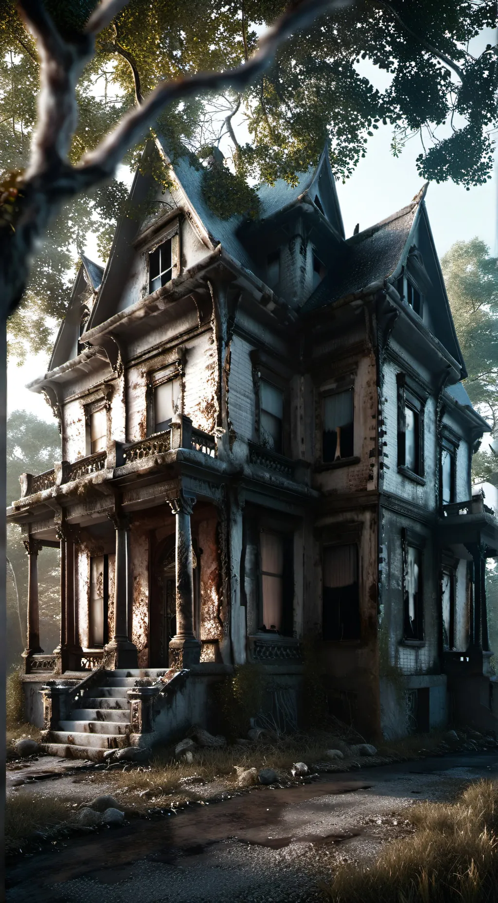 ai character: Creepypasta Rp 2 background