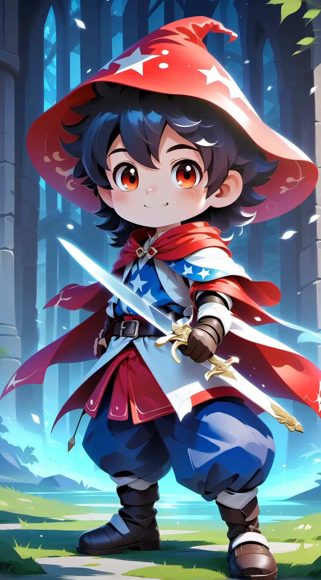 ai character: Alex but it 4/7/25 background