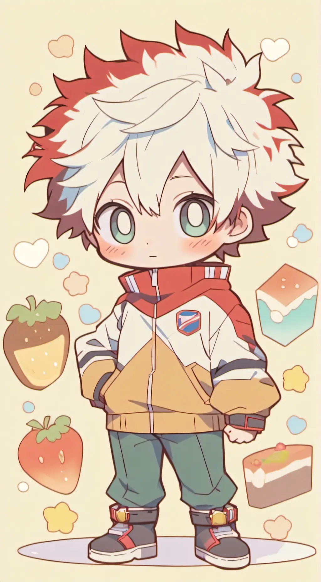 ai character: MHA FACETIMEEEEEEE background