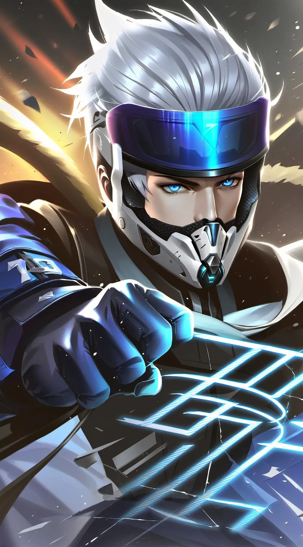 ai character: 7,6 background