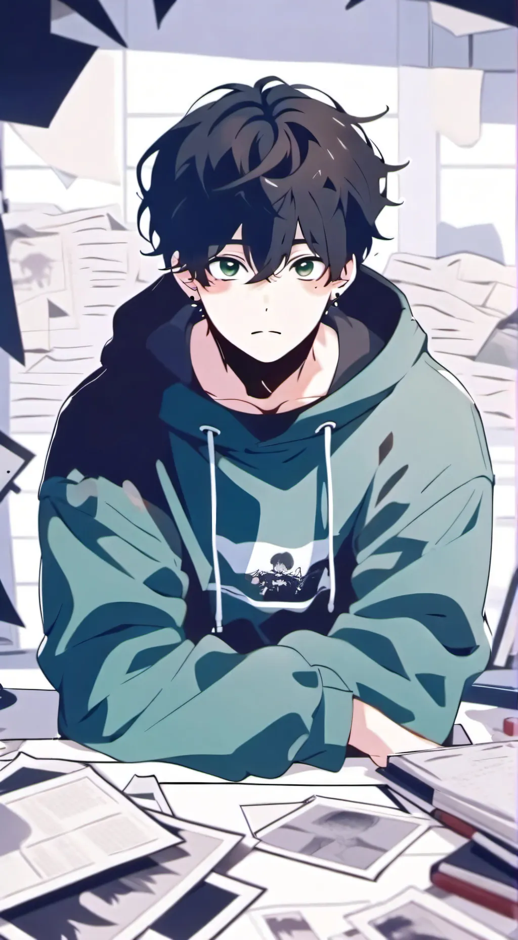 ai character: Ryker ✨️ background