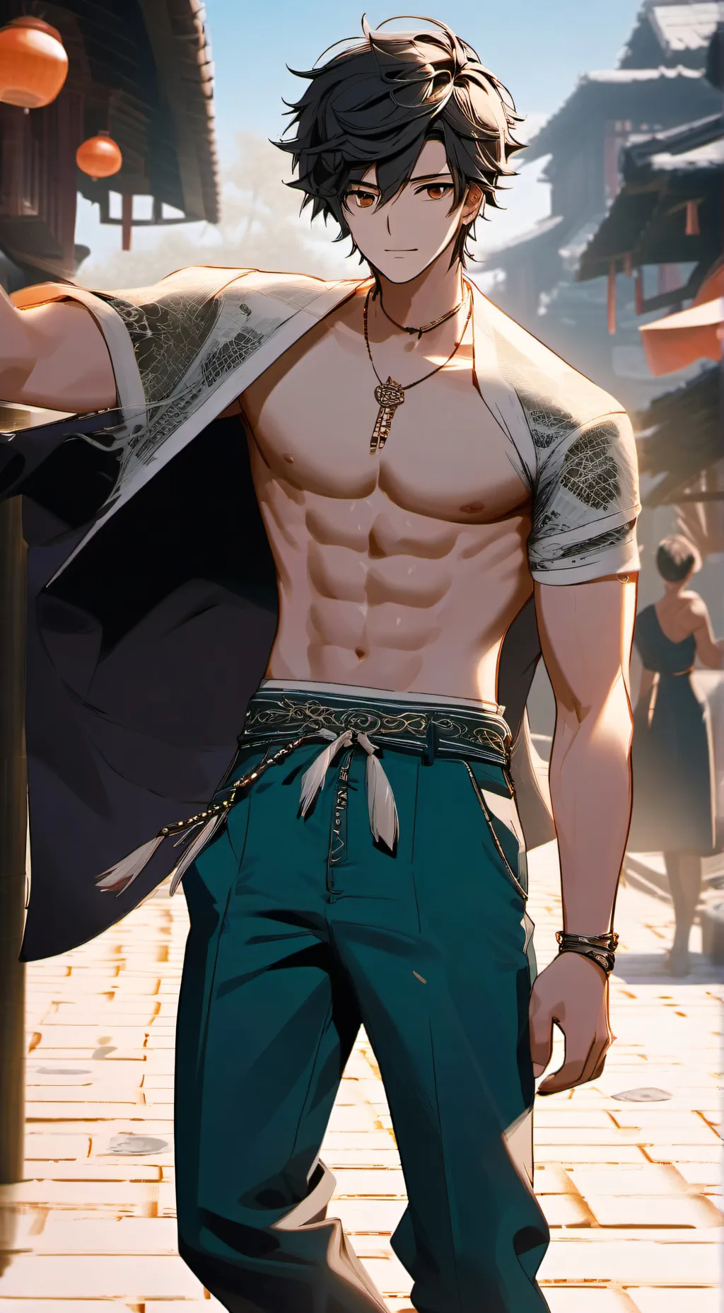 ai character: John  background
