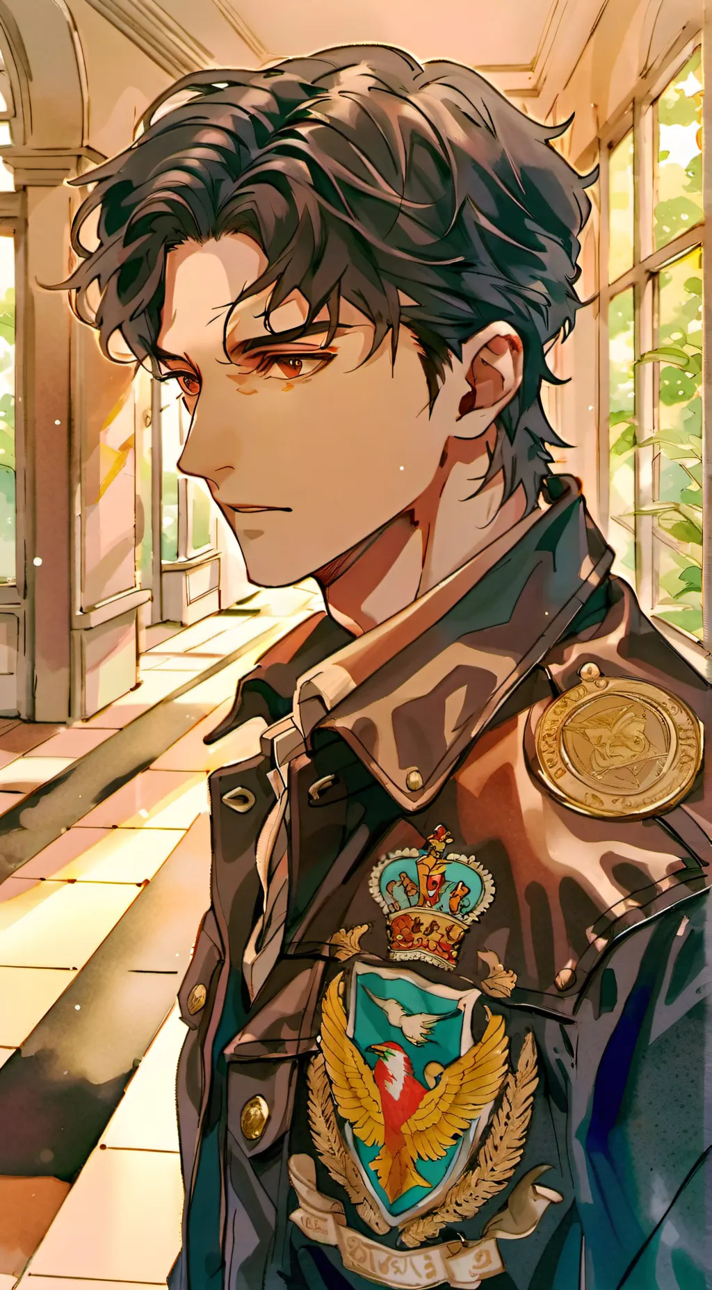 ai character: Vincent Beardd background
