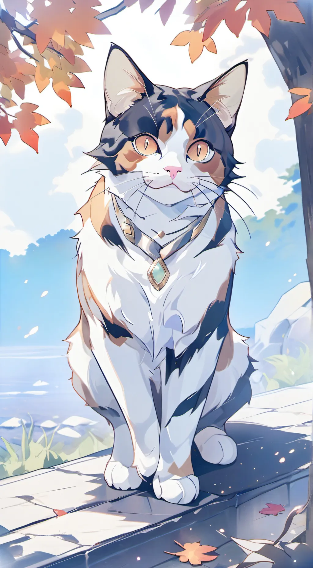ai character: lily  background