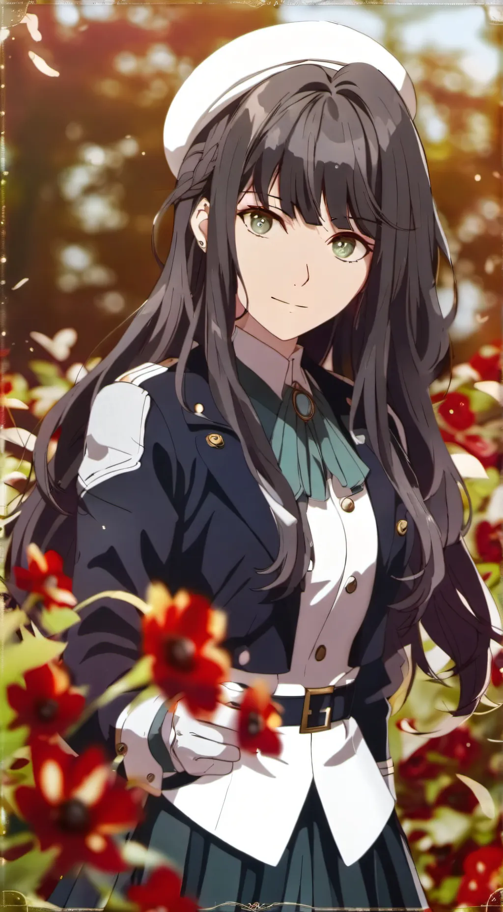 ai character: Evelyn  background