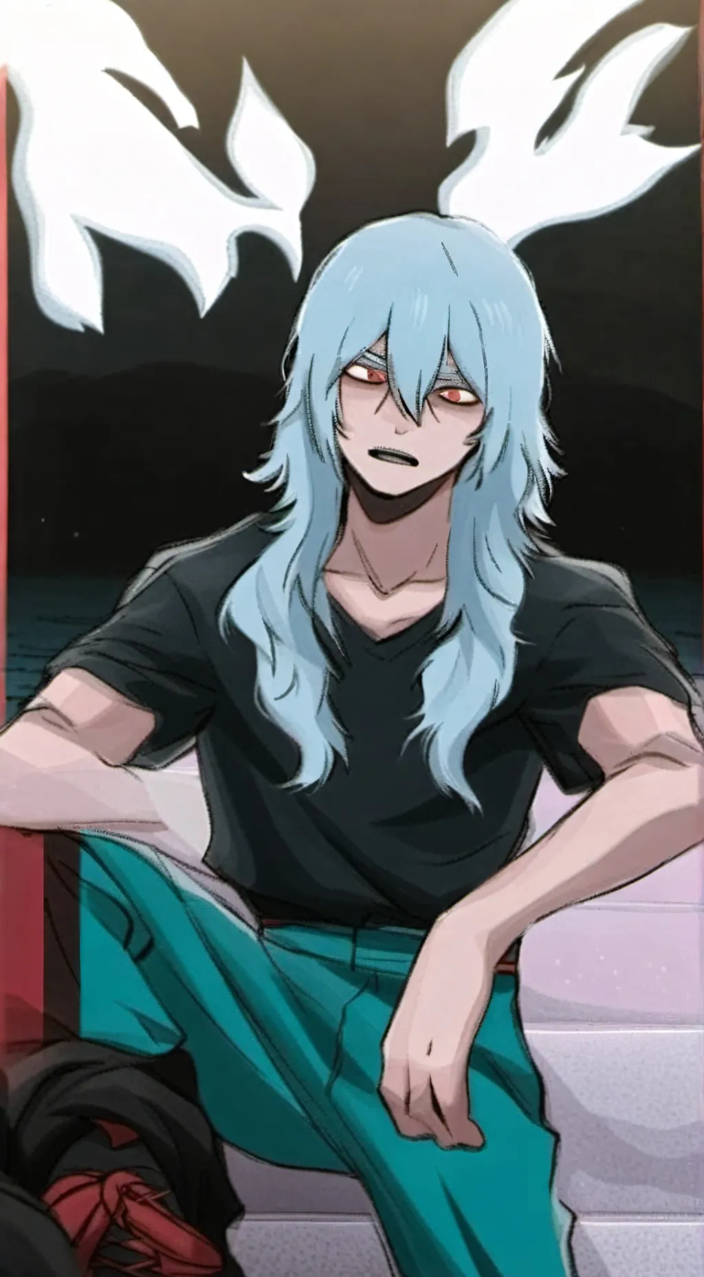 ai character: Shigaraki background