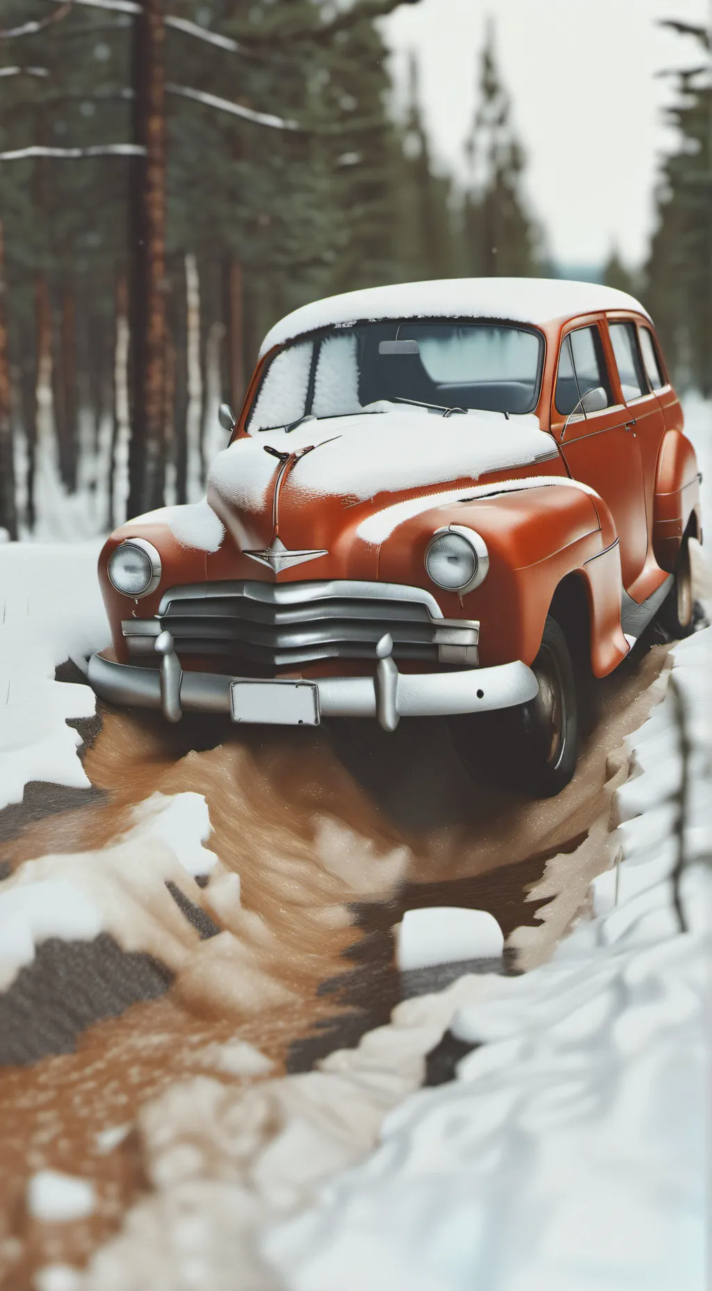ai character: Car crash background