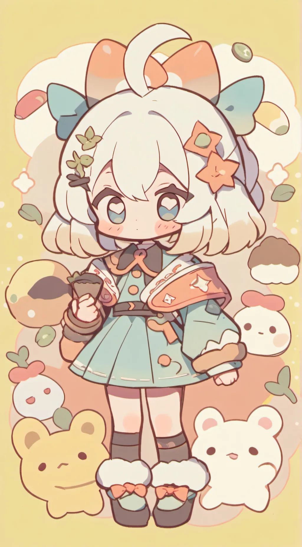 ai character: Sprunki forces you background