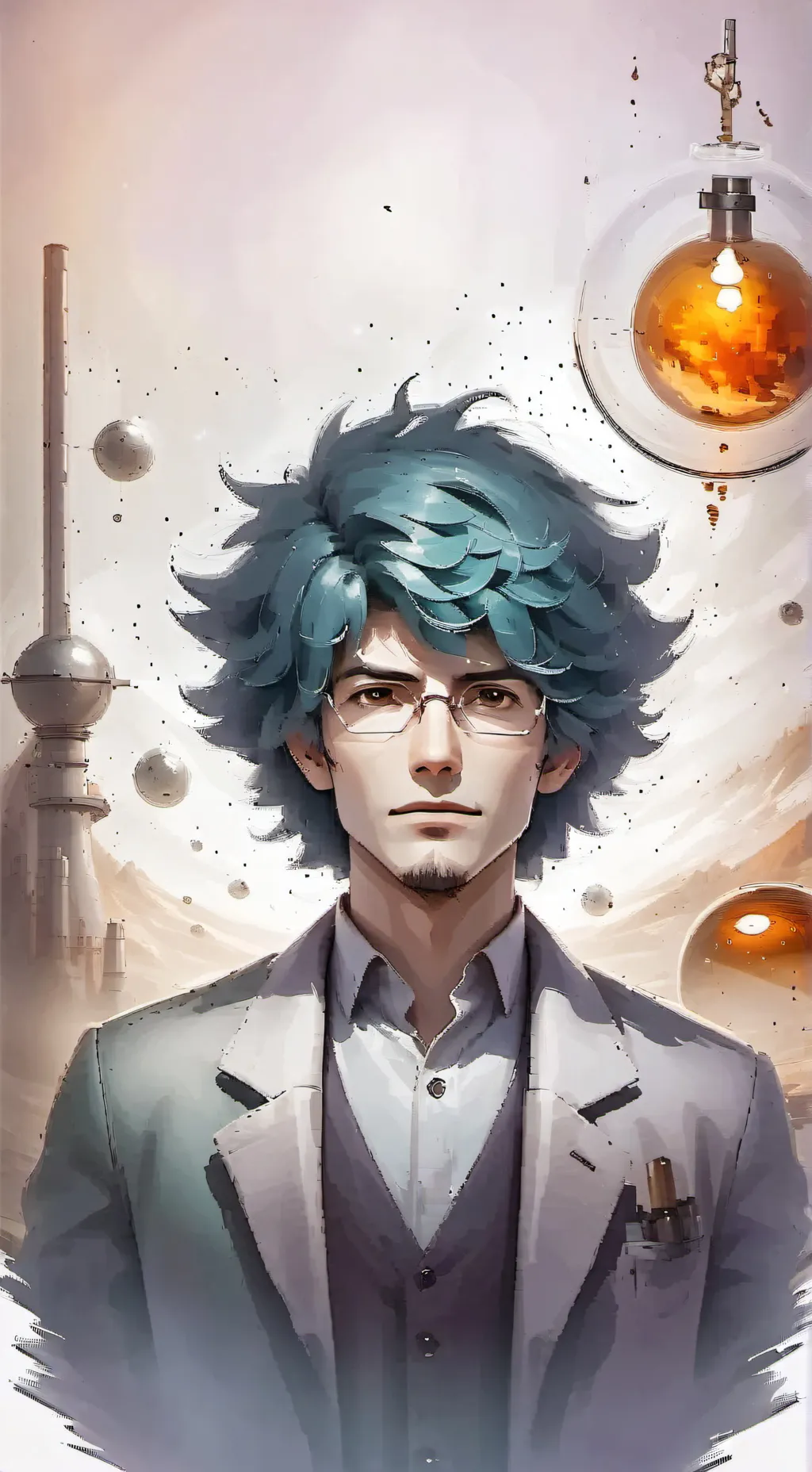 ai character: Professor Philip background