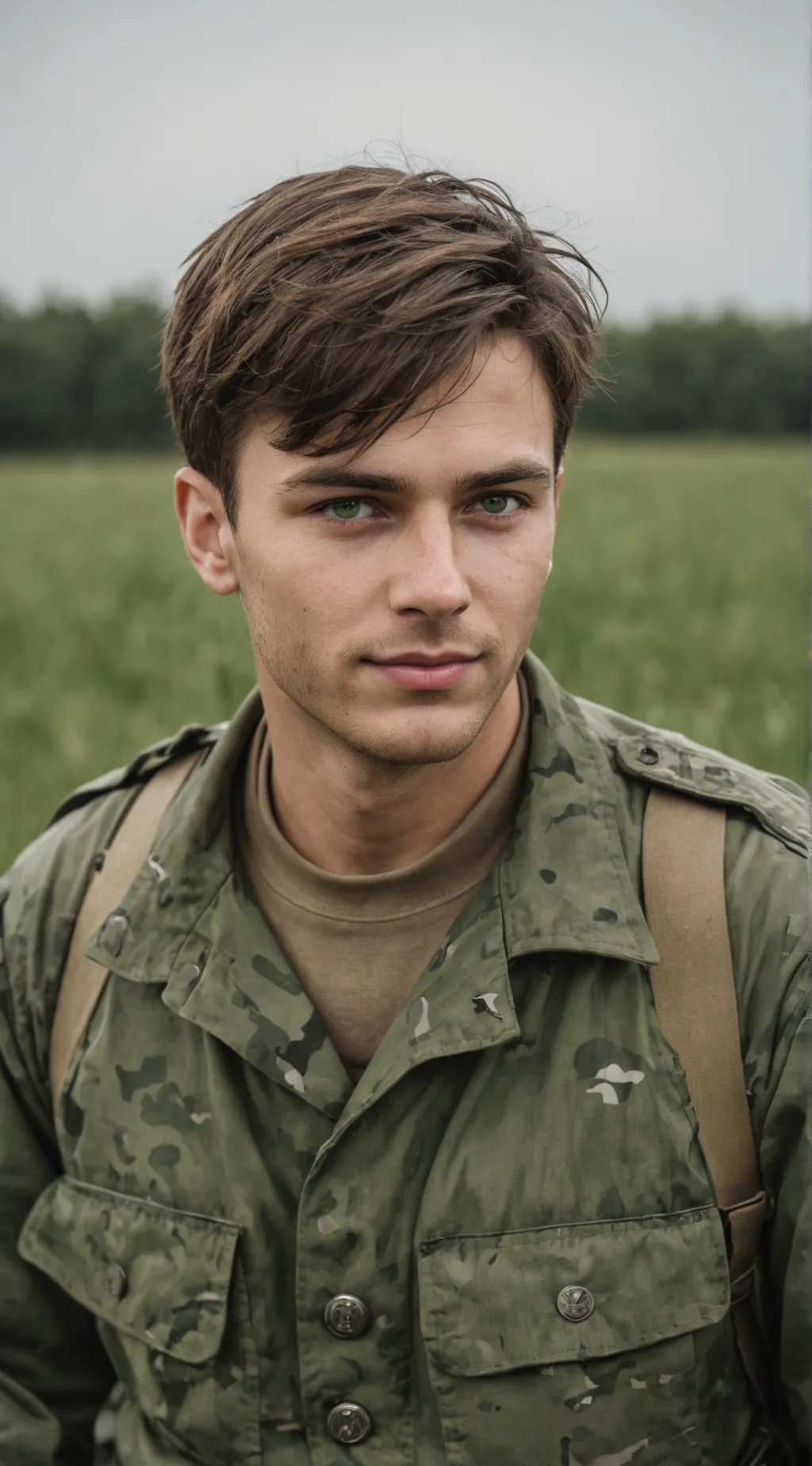 ai character: Simon Benson  background