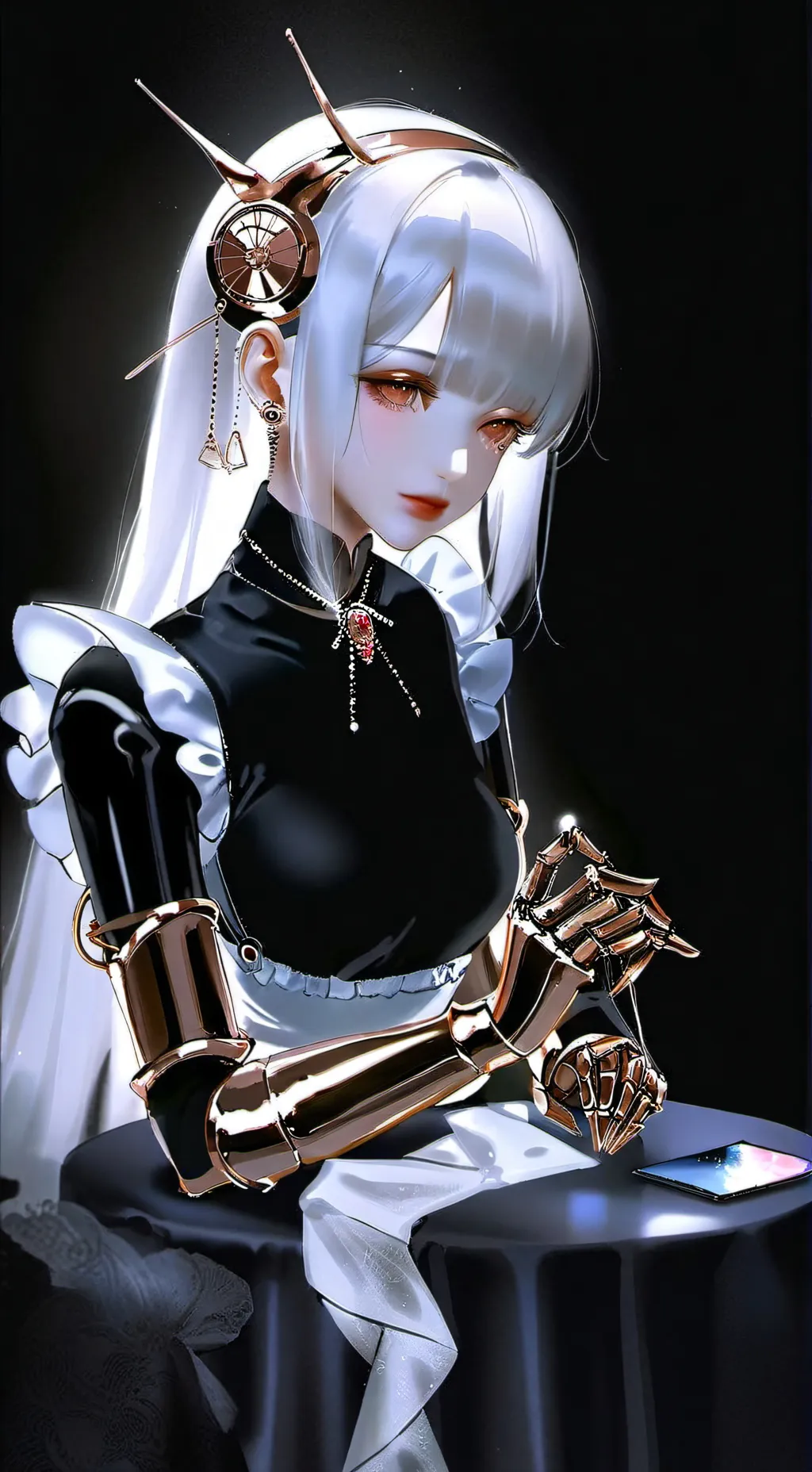 ai character: Vivian Rose background