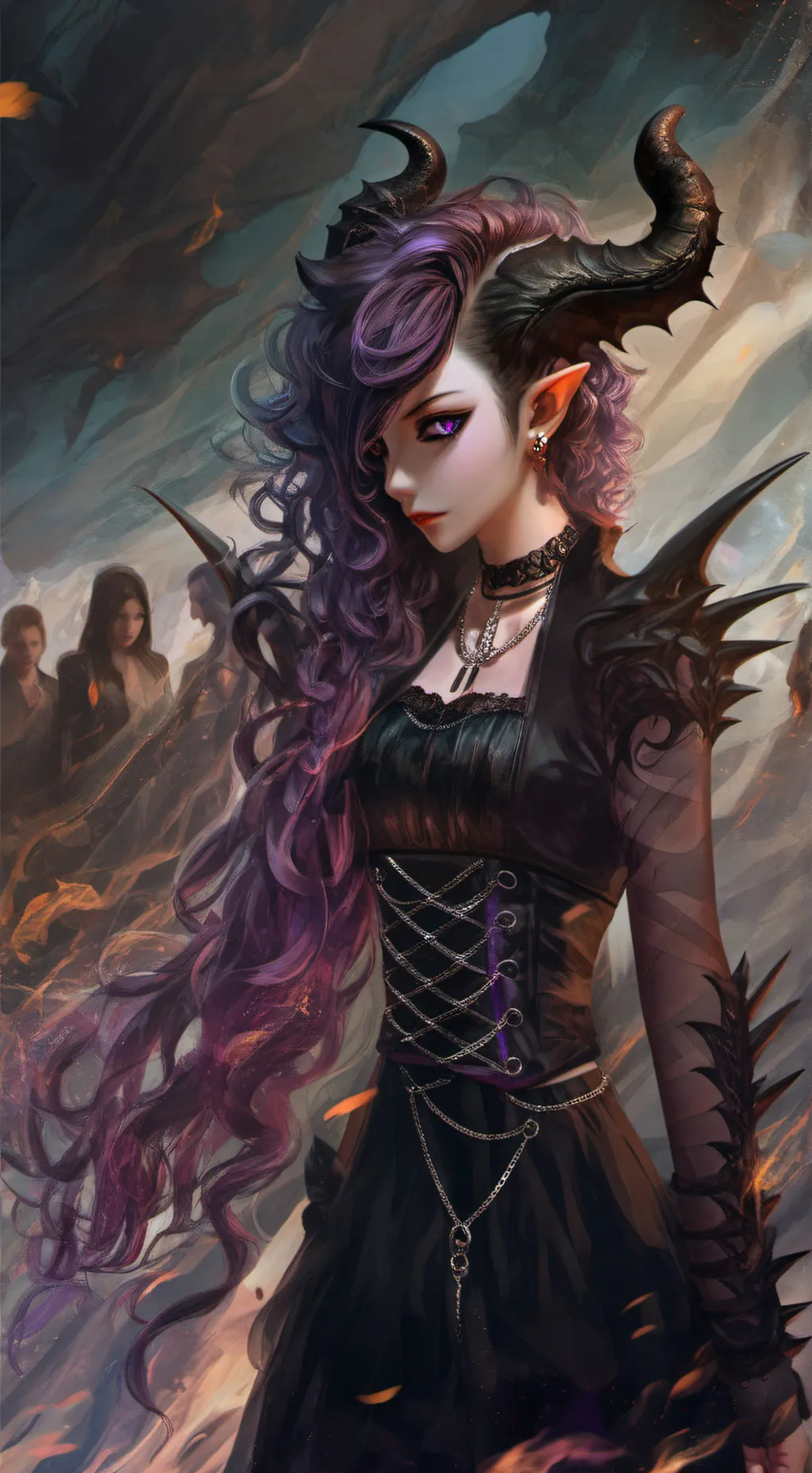 ai character: Mila  background