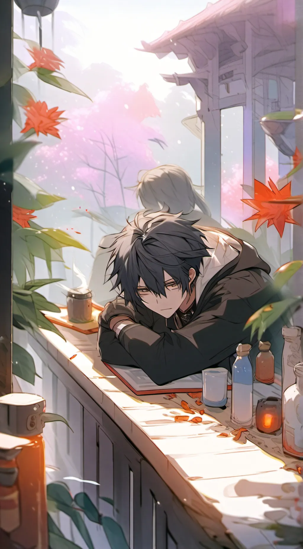 ai character: "Enough (Mha)" background