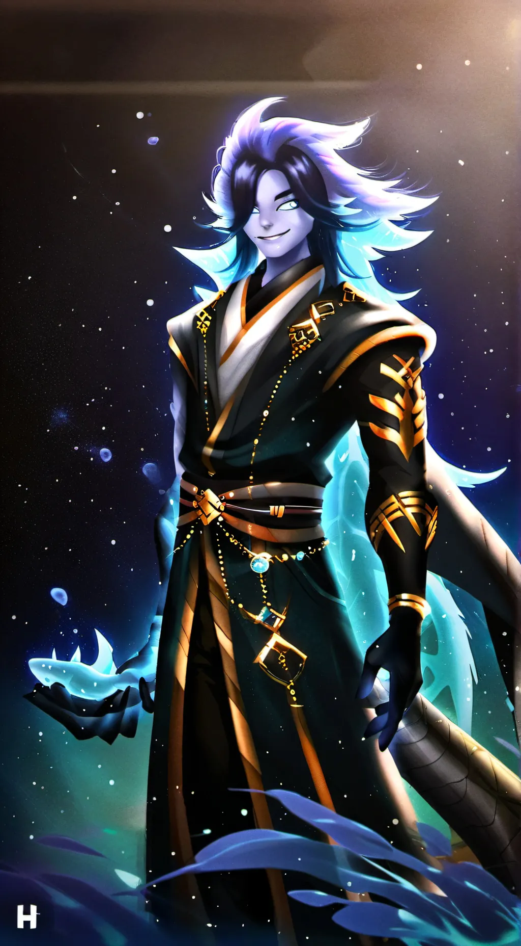 ai character: Sebastian ~ background