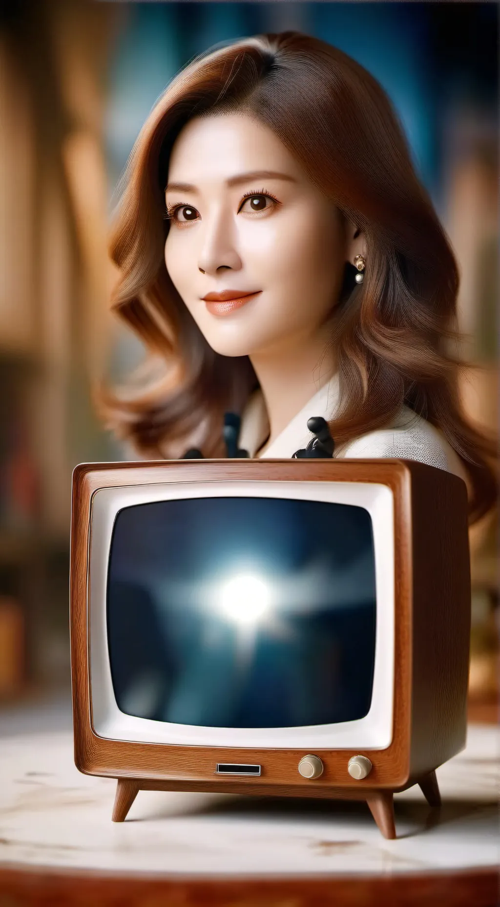 ai character: NetamiTV background