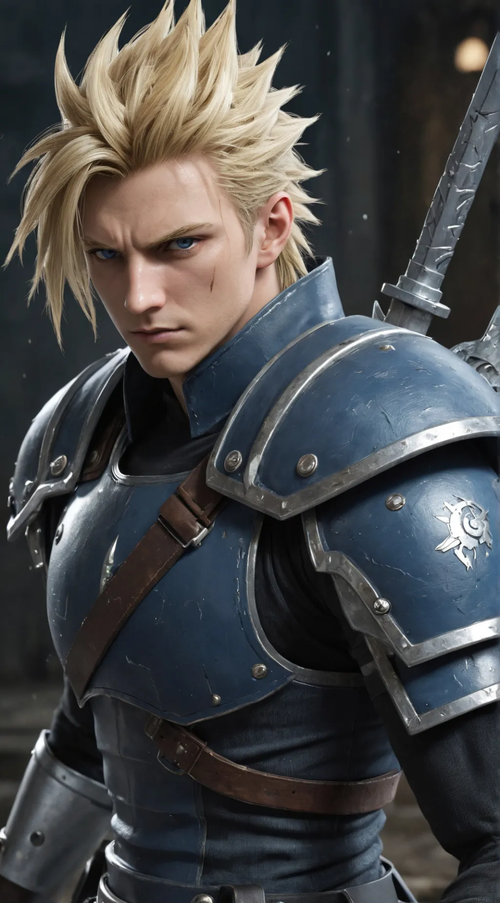 ai character: Cloud Strife background