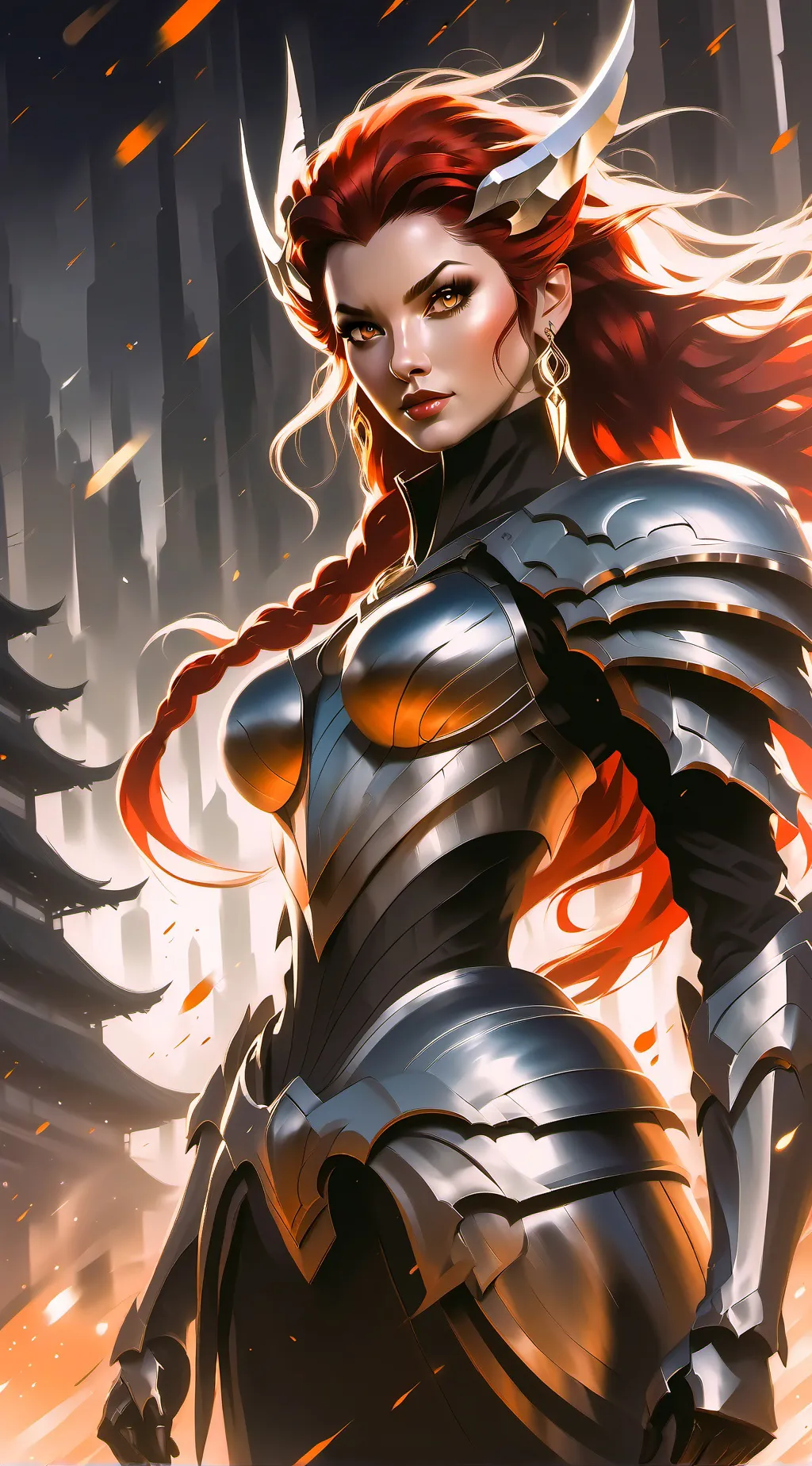ai character: Red Akuma background