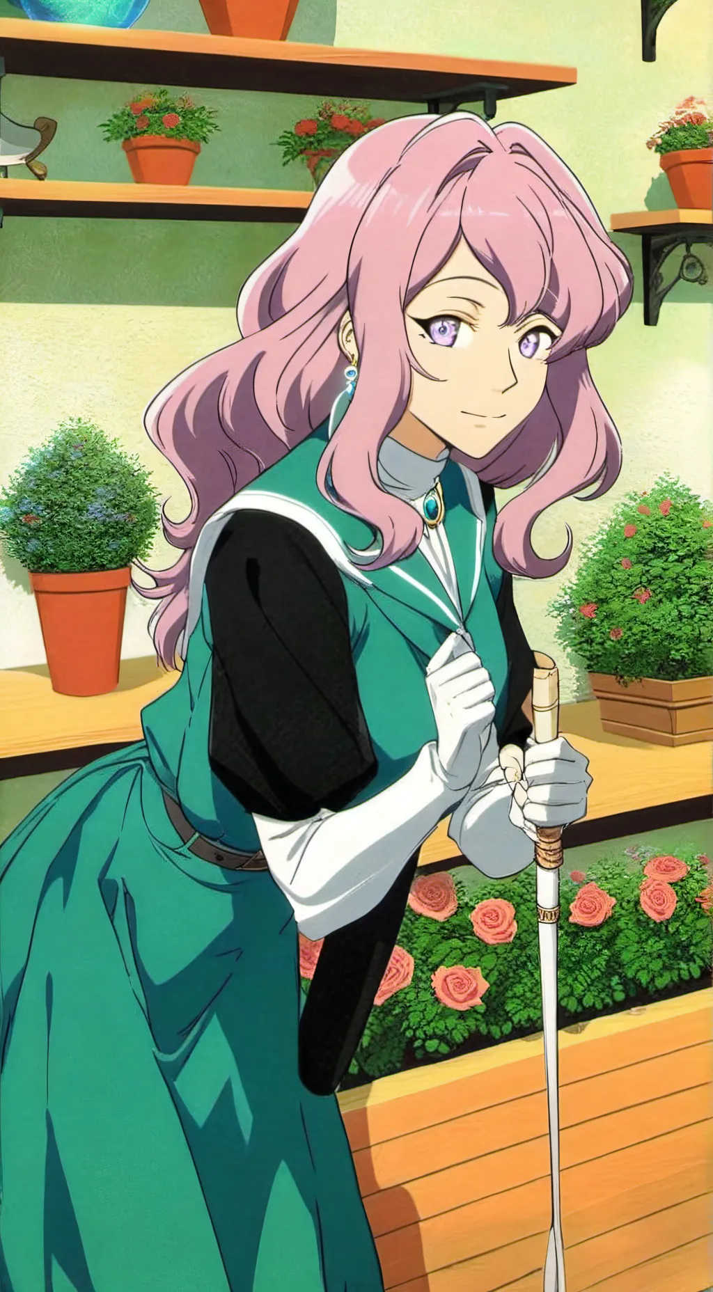 ai character: Vanessa  background