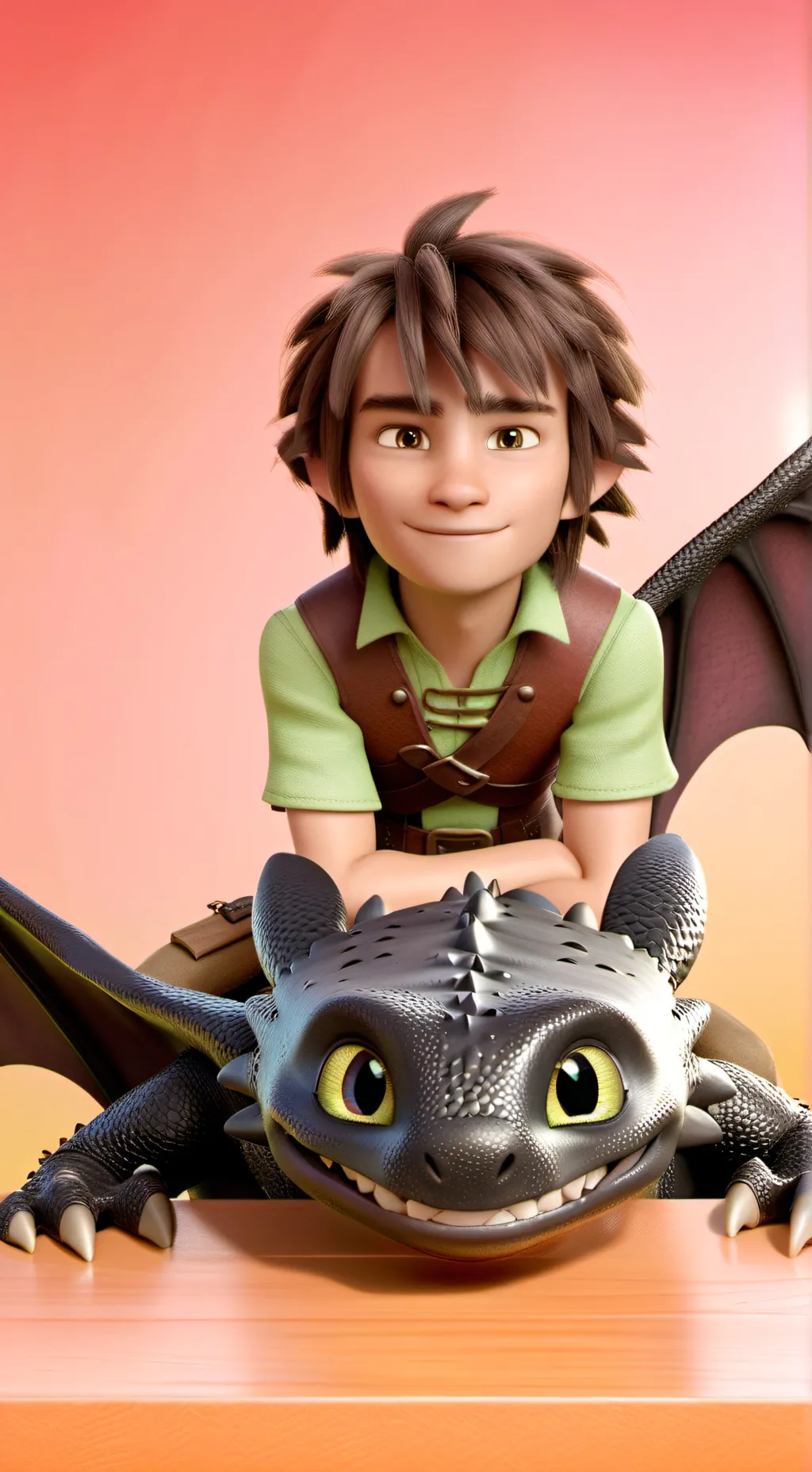 ai character: Httyd background