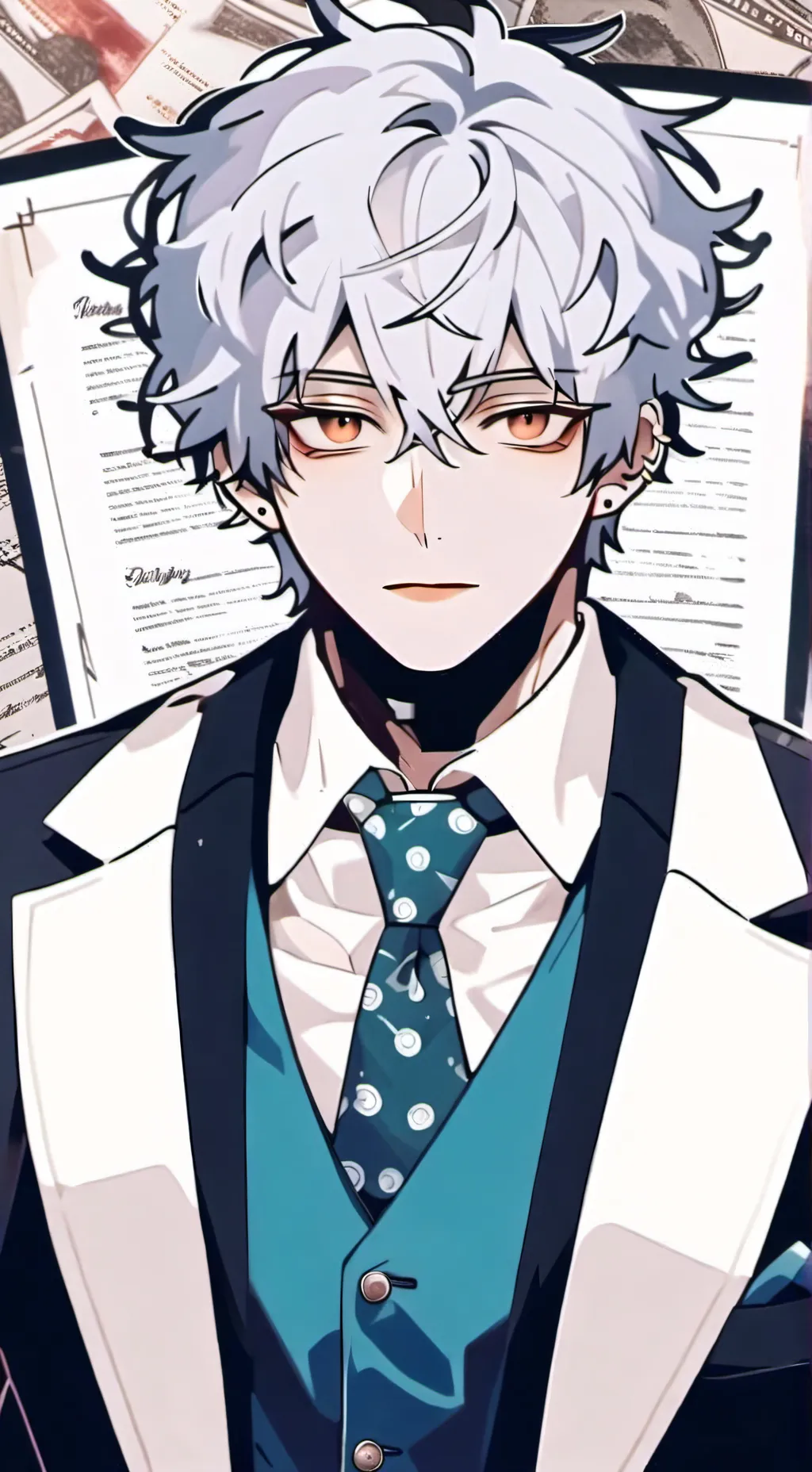 ai character: FELIX Π• background