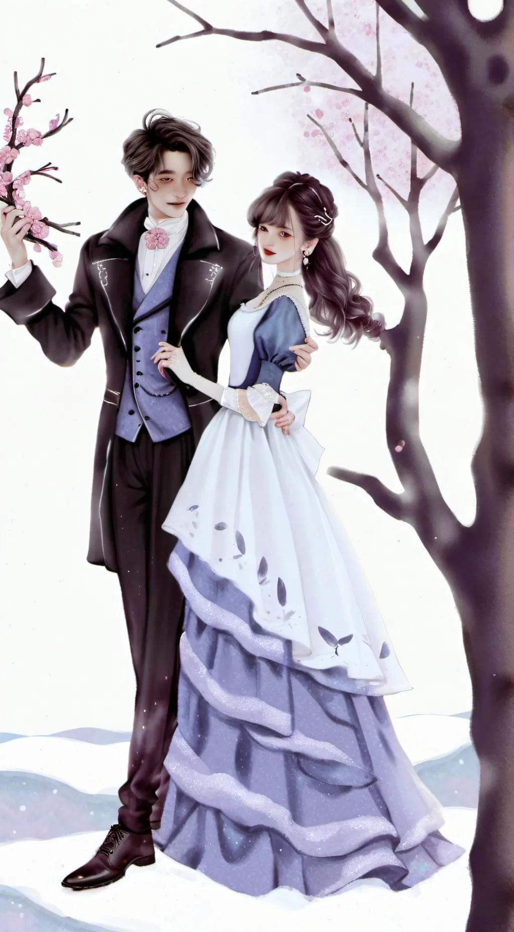 ai character: ✨️💗alex & lara💗✨  background