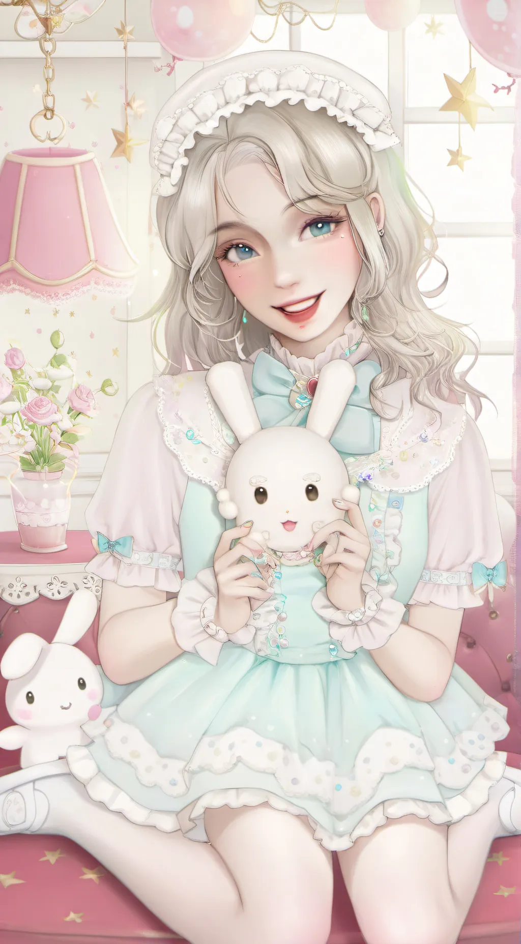 ai character: Naya background