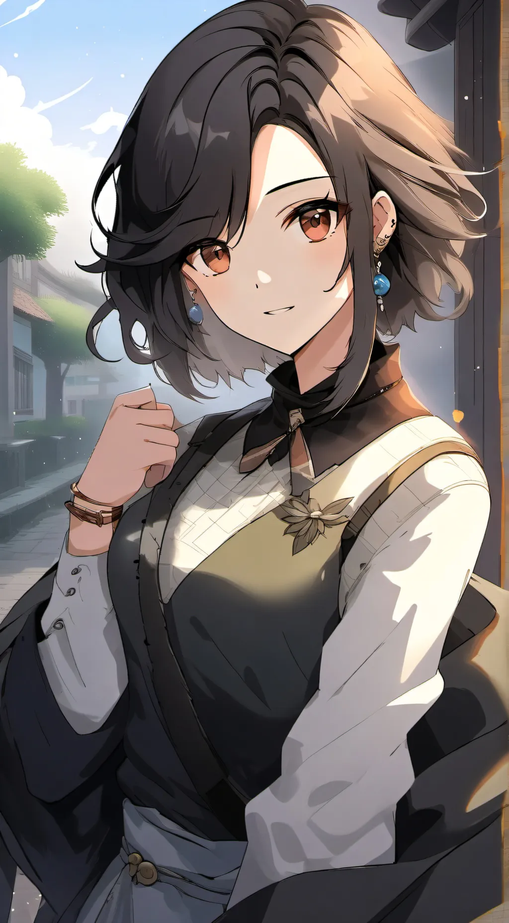 ai character: Aphmau  background