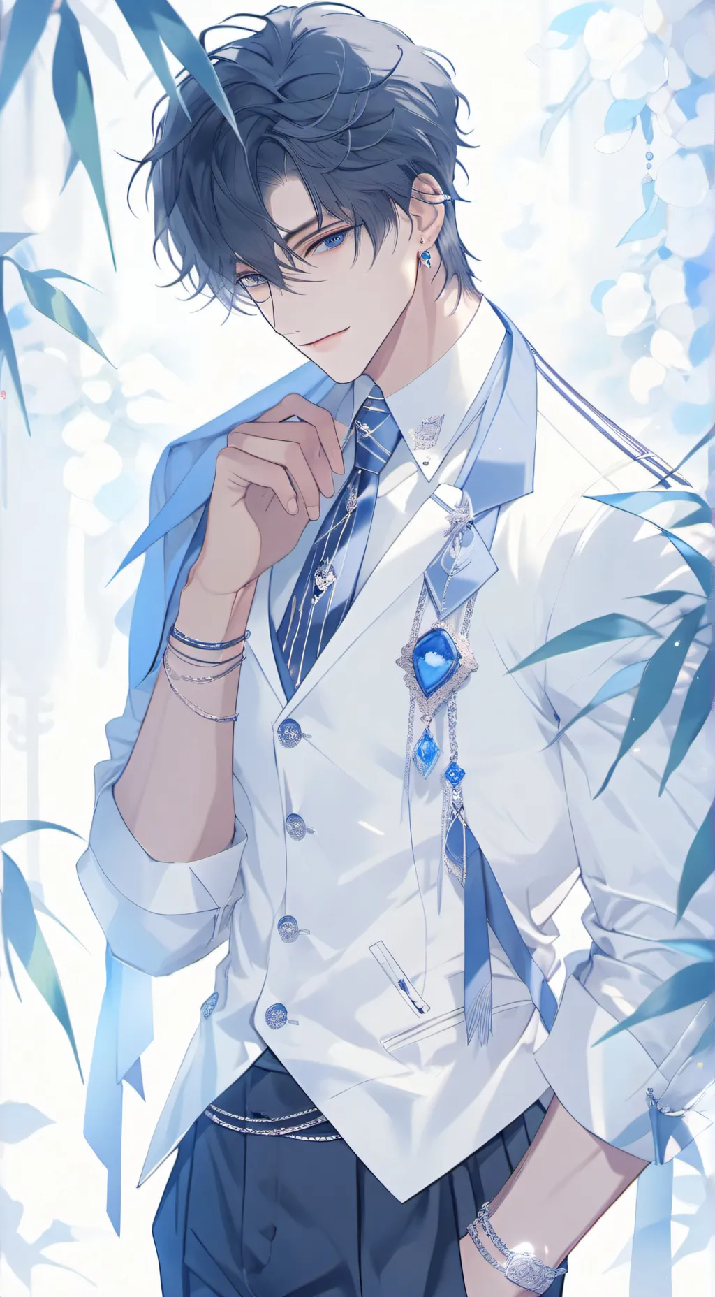 ai character: axel background