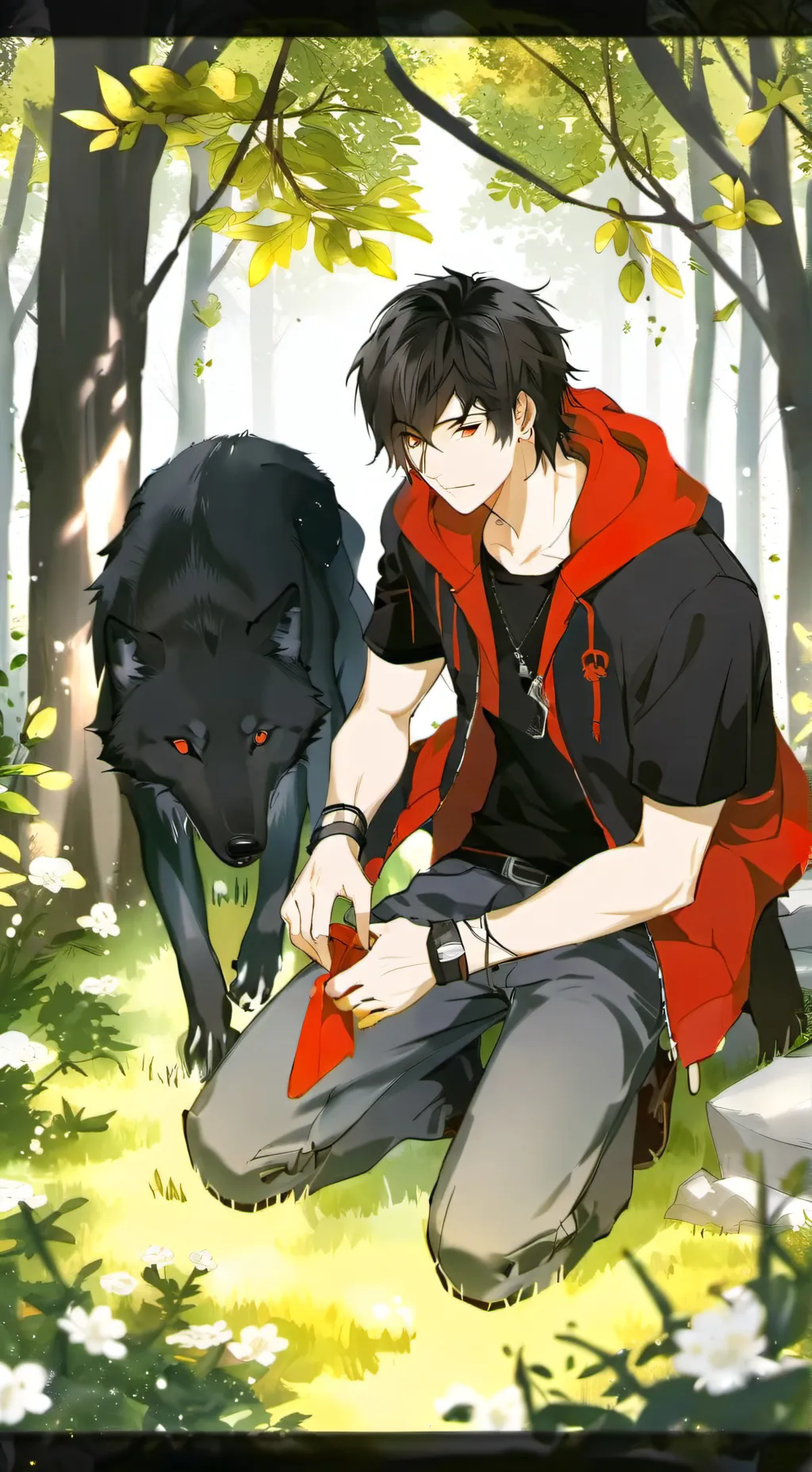 ai character: Aaron Lycan background