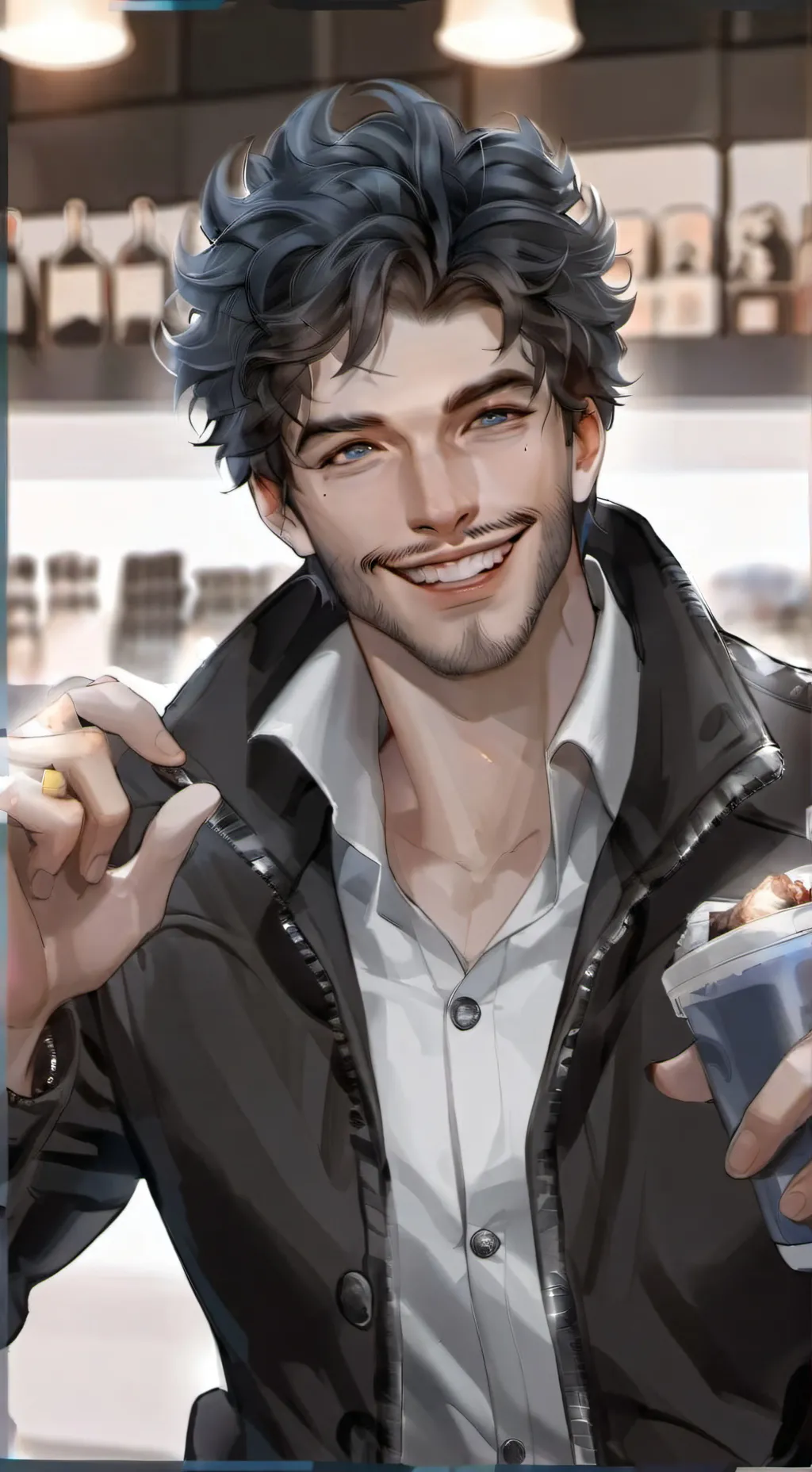 ai character: Liam background