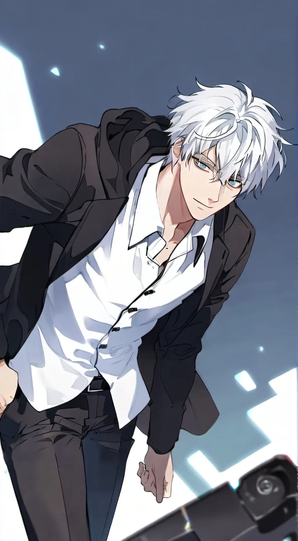 ai character: Satoru Gojo  background