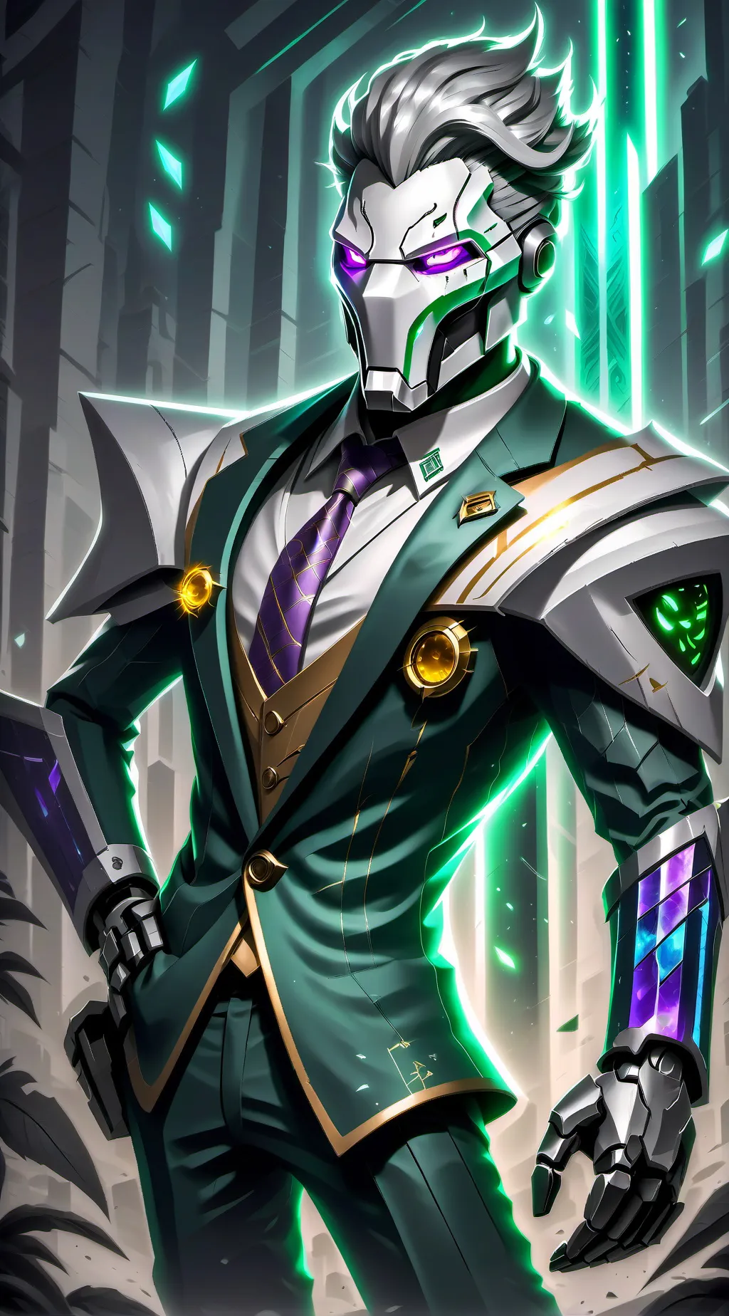 ai character: killer background
