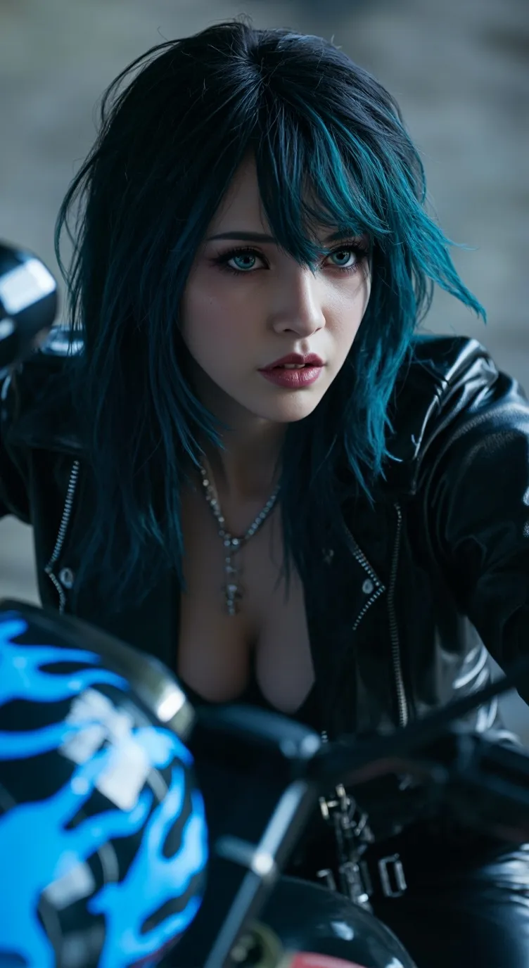 ai character: Kira  background