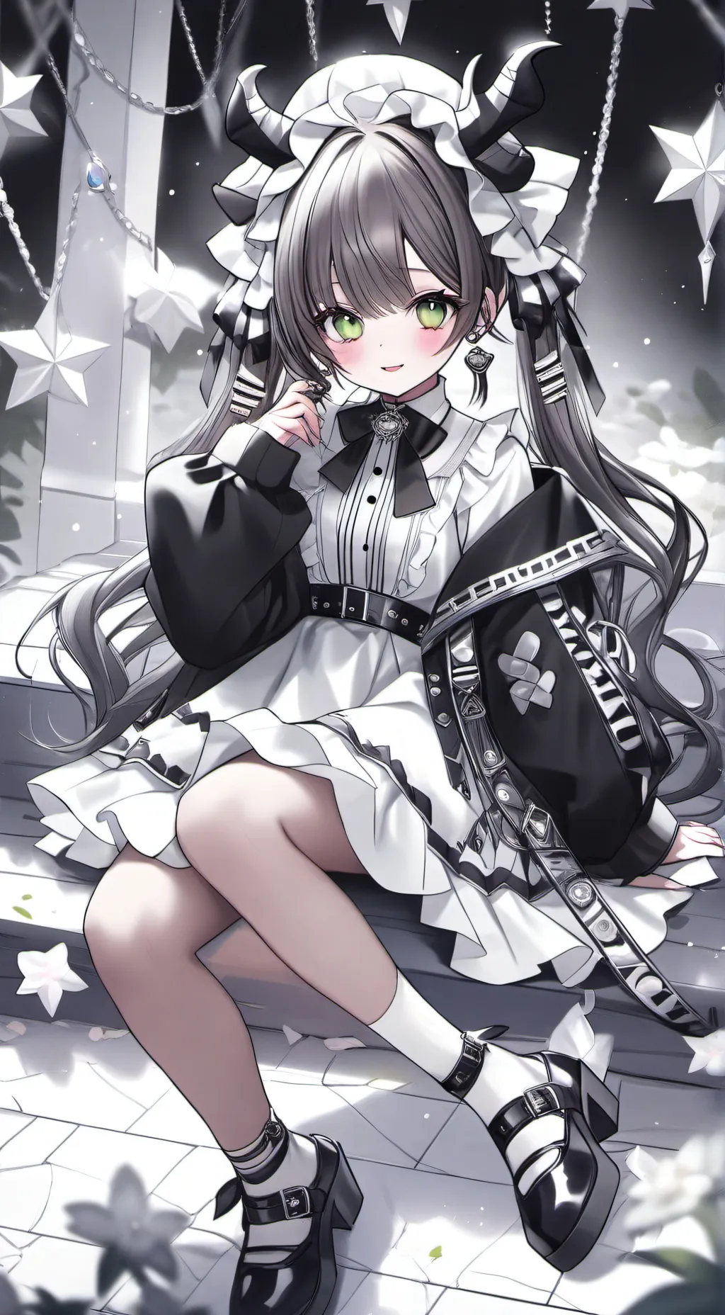 ai character: kpop demon hunters background