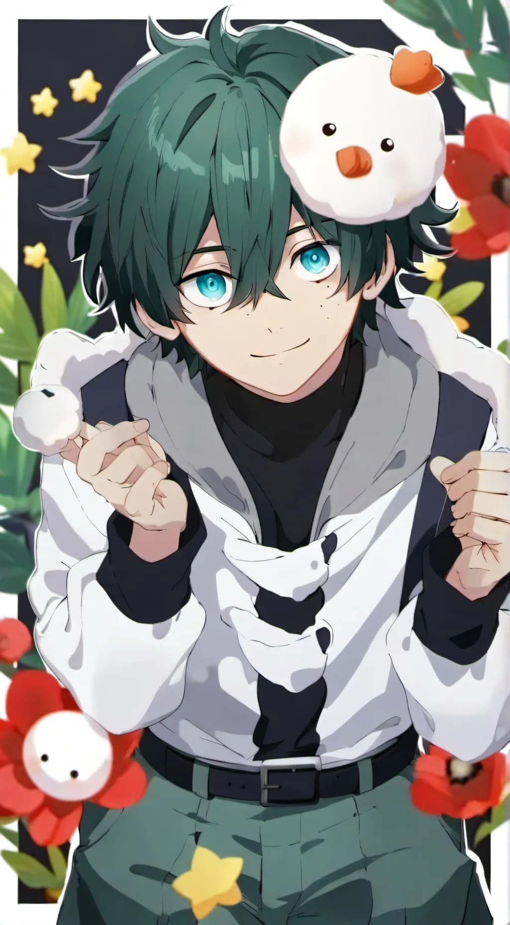 ai character: deku background