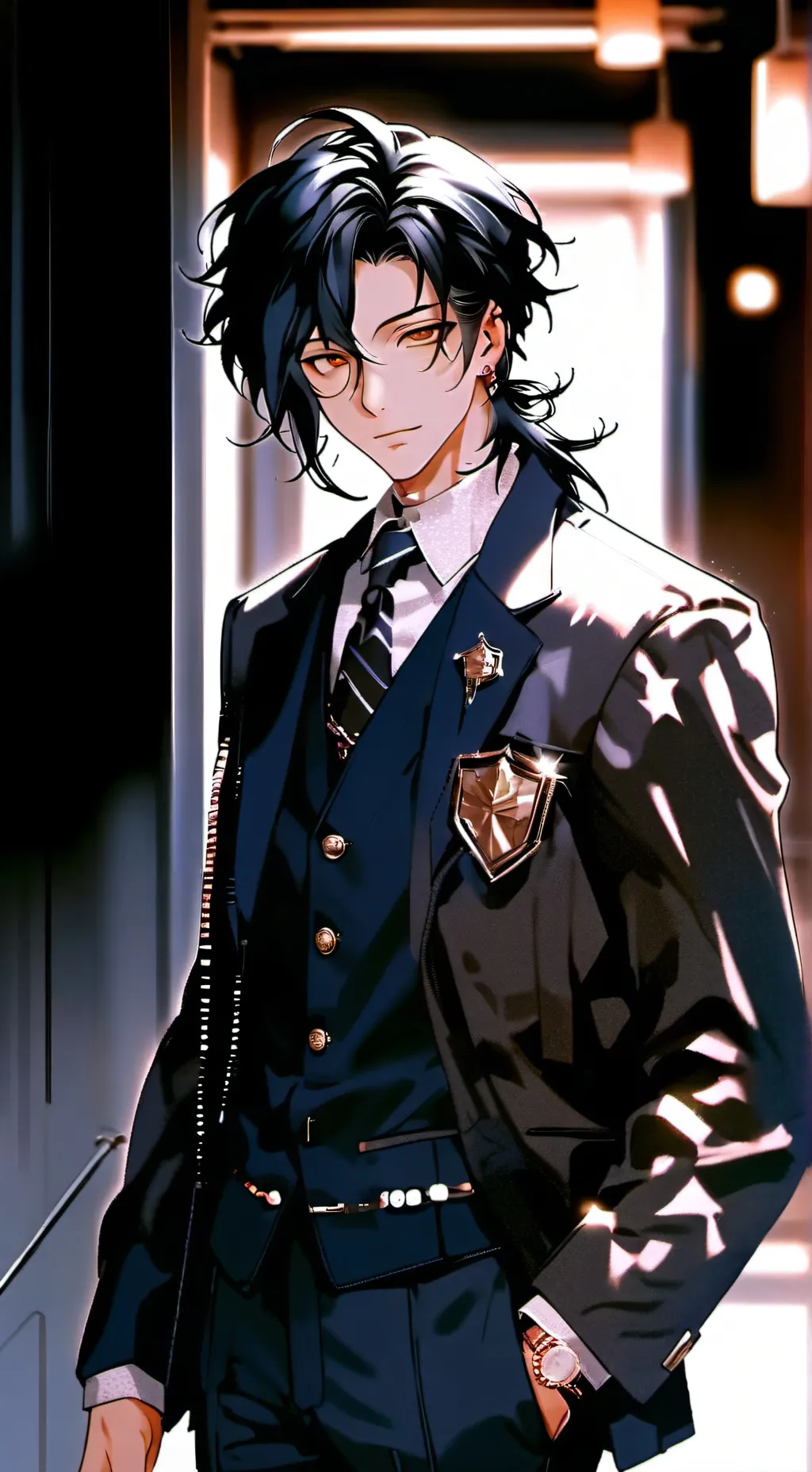 ai character: Cedric Oaks  background
