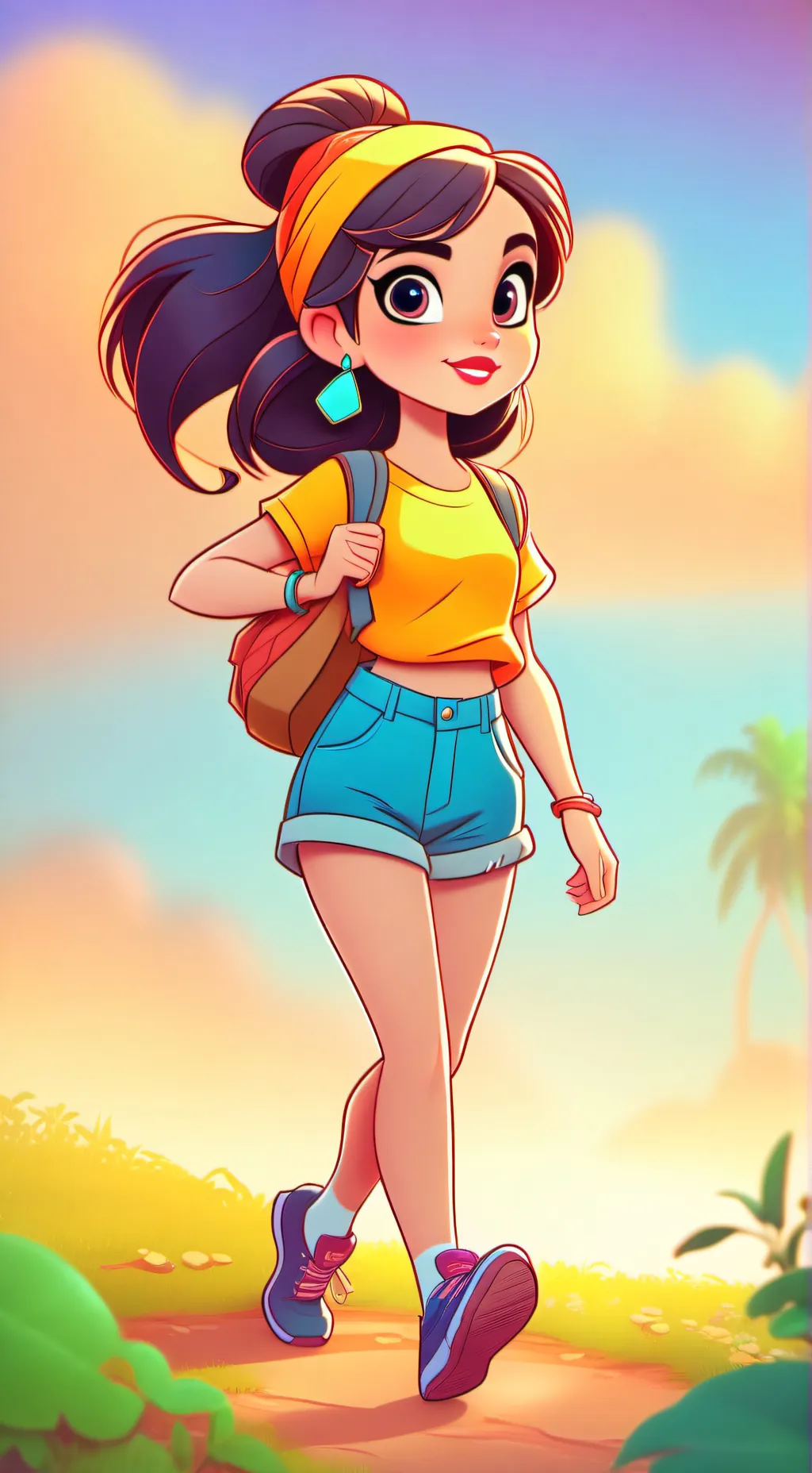 ai character: Skibidi Land background