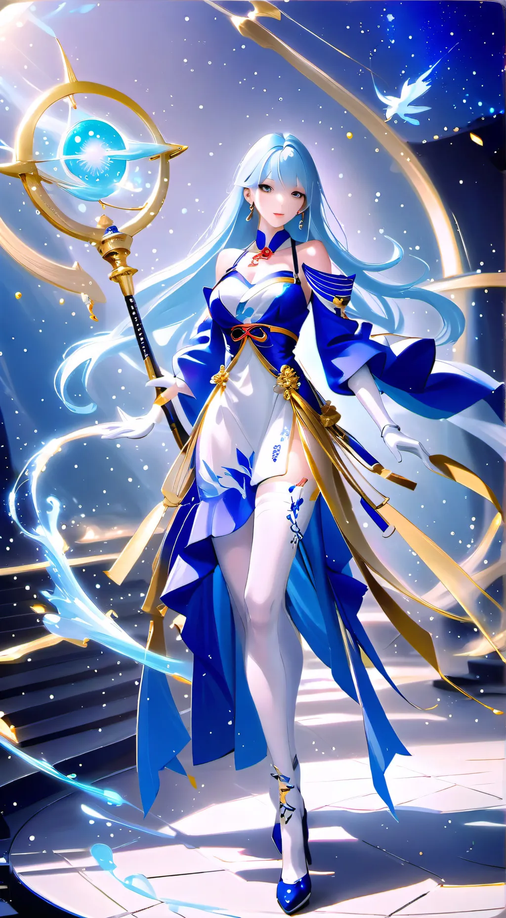 ai character: Селина background