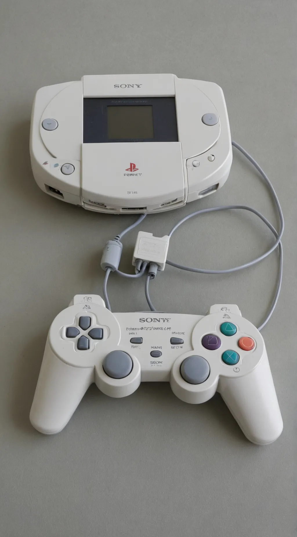 ai character: PSone LCD Monitor background